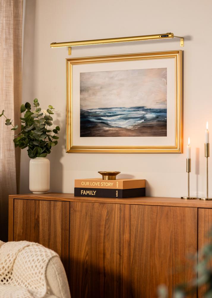 KAILA Brilliance Bateriově poháněné osvětlení obrazu 80 cm - Zlatá