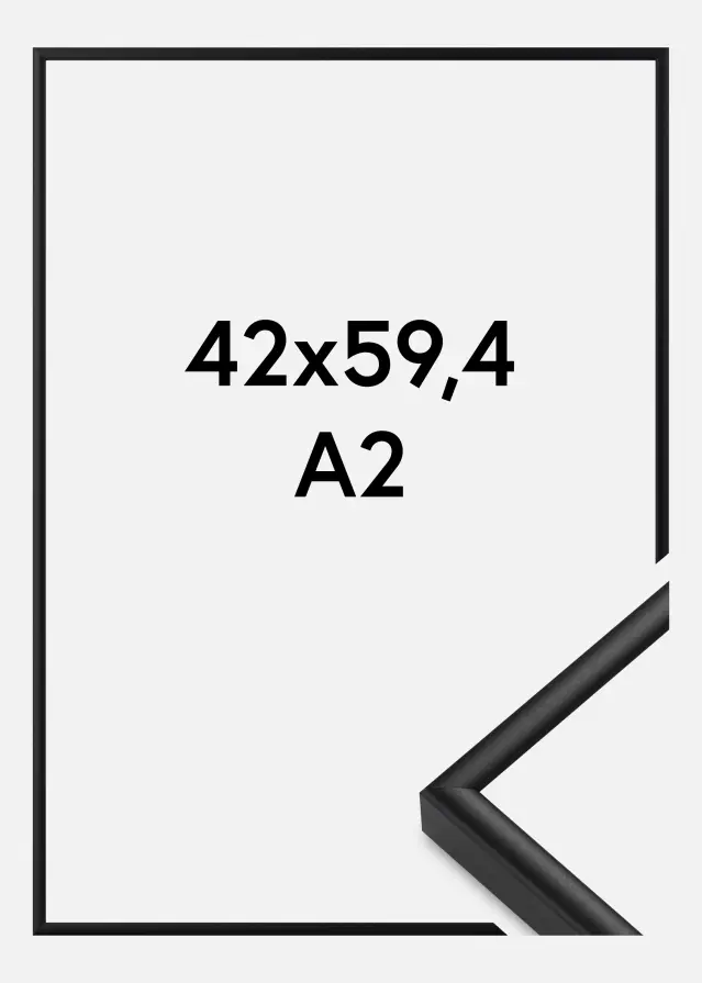 Rám Nielsen Premium Classic Matná Cerná 42x59,4 cm (A2)