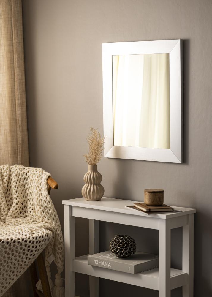 Zrcadlo Dover Hladký Stríbrná - Vlastní rozmery