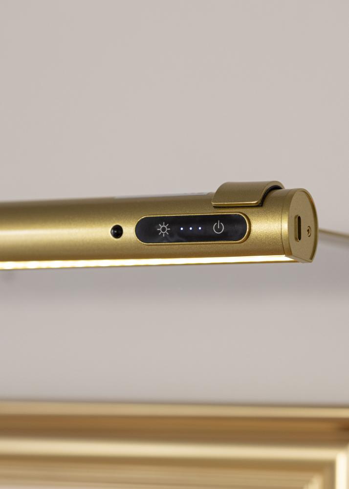 KAILA Brilliance Bateriově poháněné osvětlení obrazu 80 cm - Zlatá