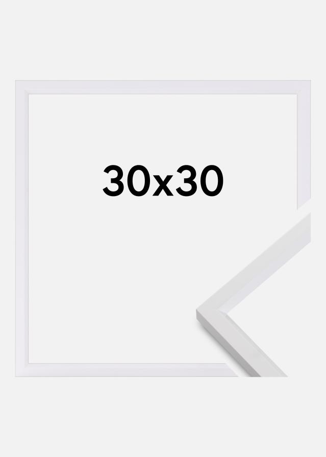 Rám Steel Style Bílá 30x30 cm