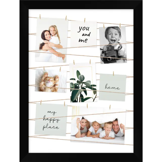 Fotogalleri Kolážový rám Cerná 50x70 cm
