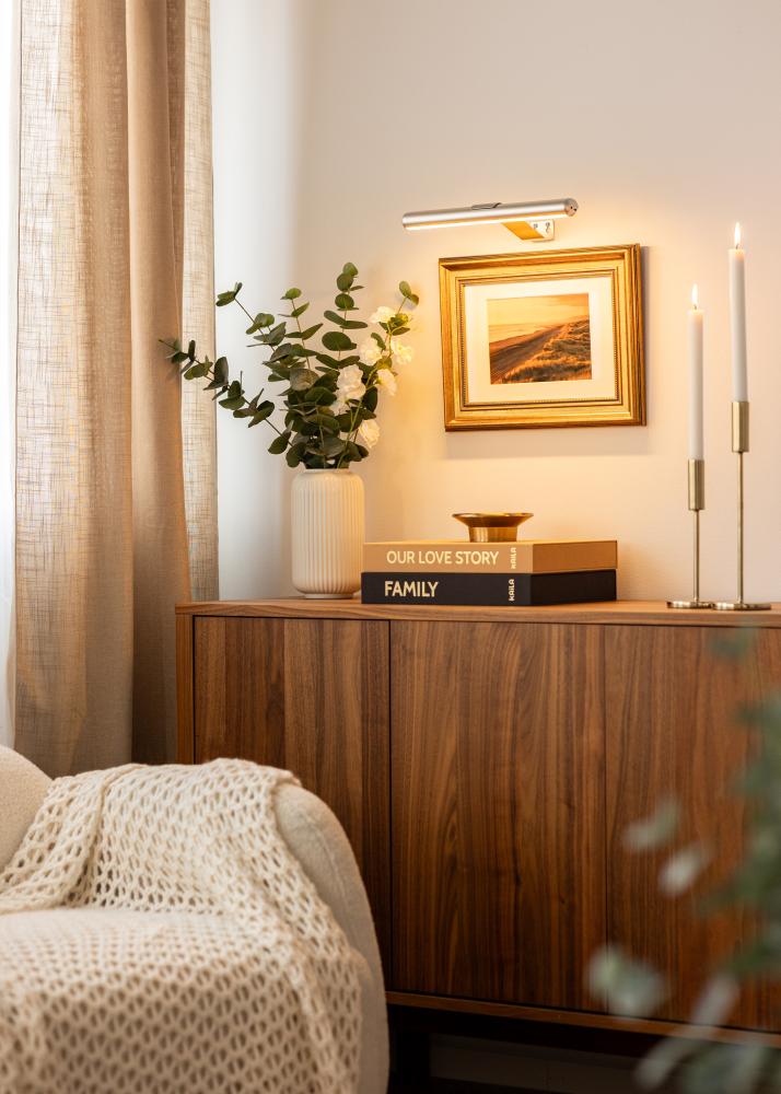 KAILA Lux Bateriové Osvětlení Obrazu 33 cm - Stříbrná