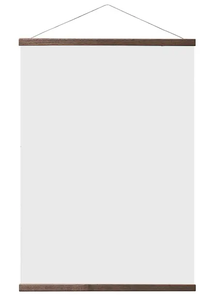 Vešák na plakáty ChiCura Tmavý Jasan - 60 cm