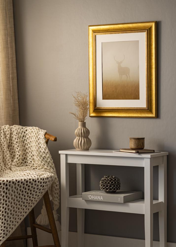 Rám Belfast Tmavý Zlatá - Volitelná velikost