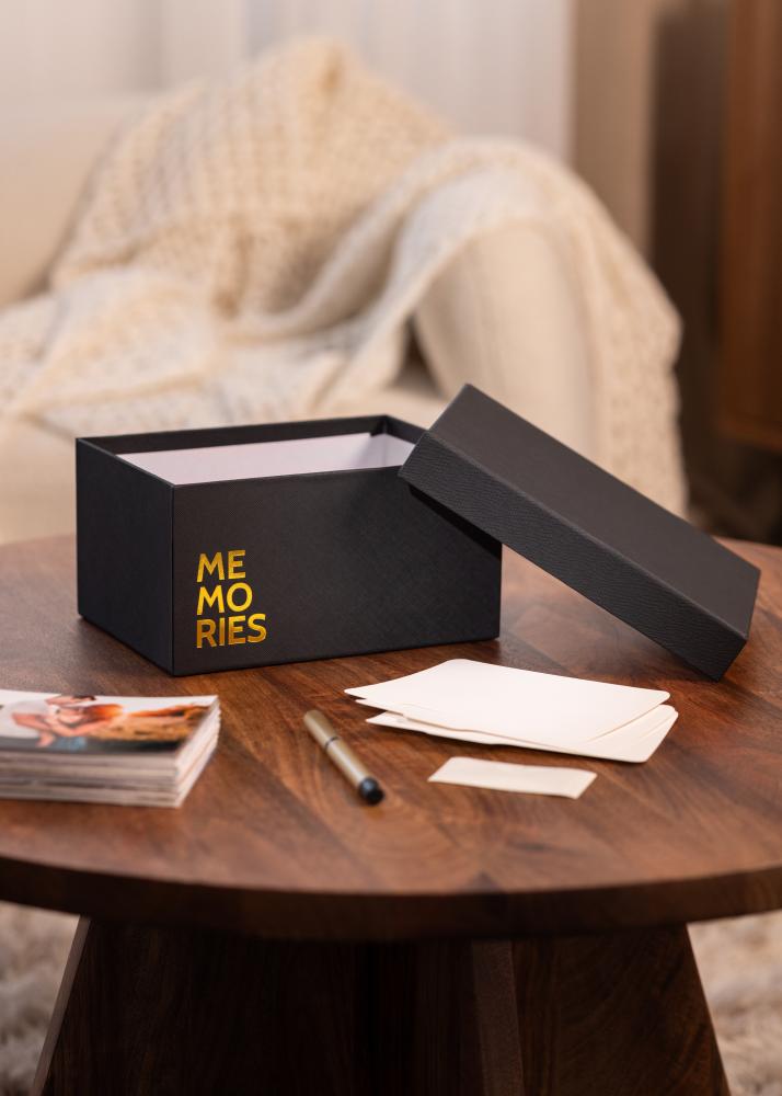 KAILA MEMORIES Fotobox (700 bilder i 10x15 cm) - Černá
