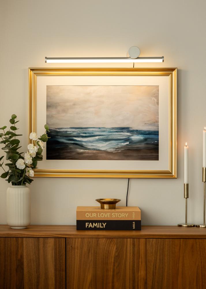 KAILA Shine Osvětlení obrazu 60 cm - Stříbrná