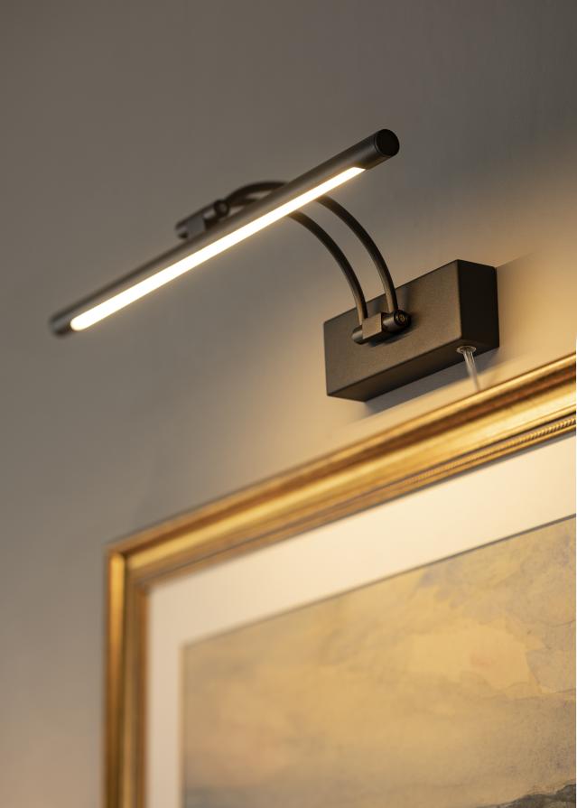 Gunnebo V962 LED osvetlení obrazu 37 cm - Cerná