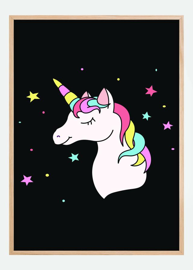 Unicorn Black Plakát