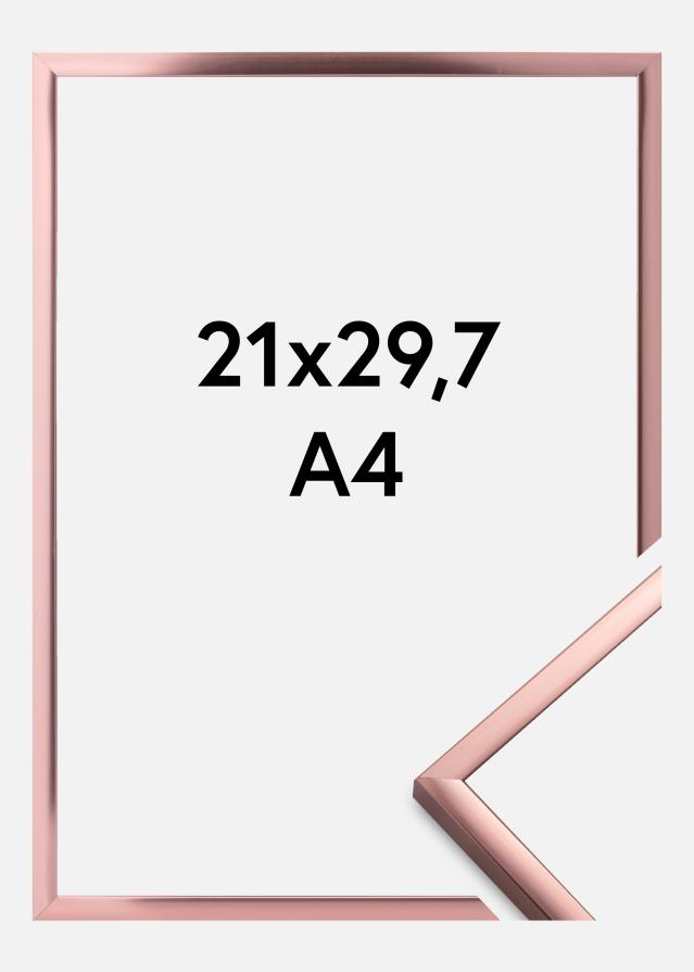 Rám Plakát Frame Aluminum Ružové zlato 21x29,7 cm (A4)