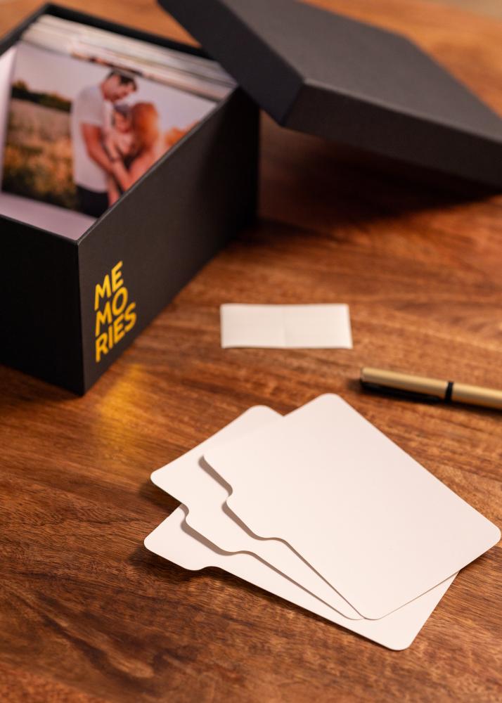 KAILA MEMORIES Fotobox (700 bilder i 10x15 cm) - Černá