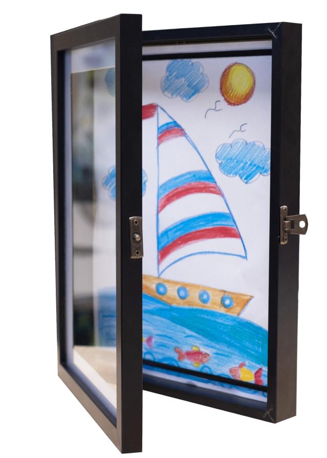 Rám na kresby Newbie Akrylové sklo Černá A4