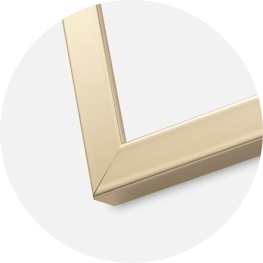 Rám Devon Zlatá - Volitelná velikost