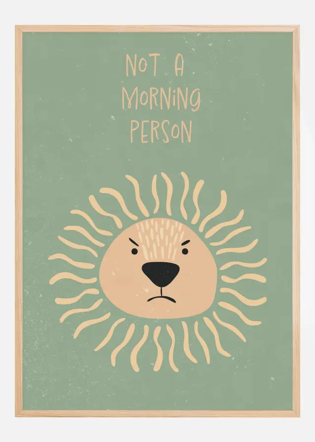 Lion nursery Plakát