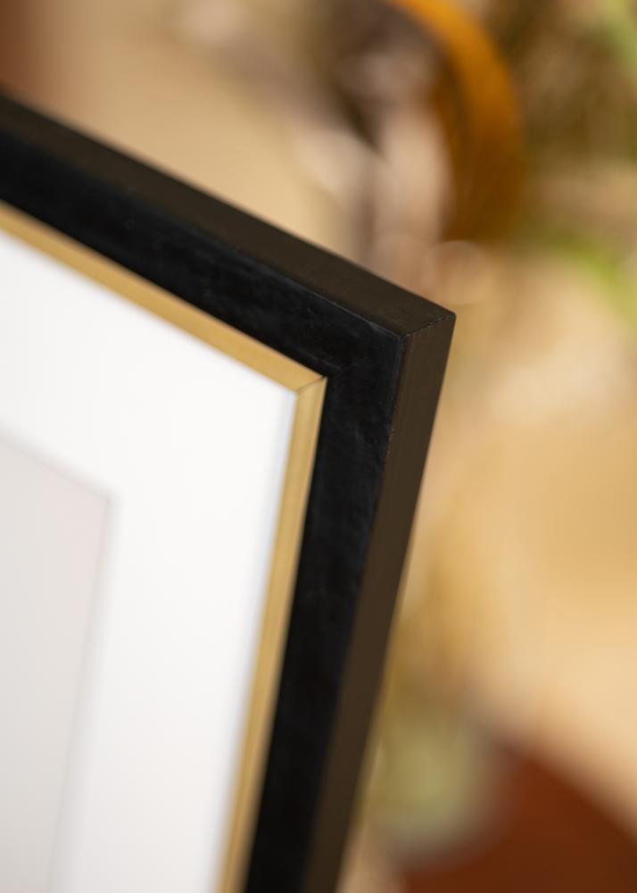 Rám Leonie Cerná - Volitelná velikost