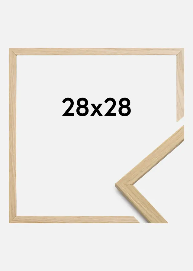 Rám Edsbyn Akrylové sklo Dub 28x28 cm