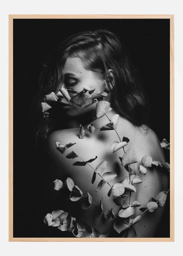 Back Of Flowers Plakát