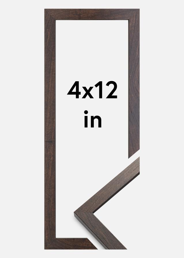 Rám Trendy Akrylové sklo Vlašký orech 4x12 inches (10,16x30,5 cm)