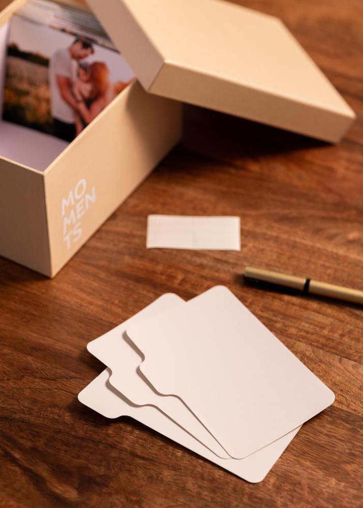 KAILA MOMENTS Foto Box (700 bilder i 10x15 cm) - Krémová