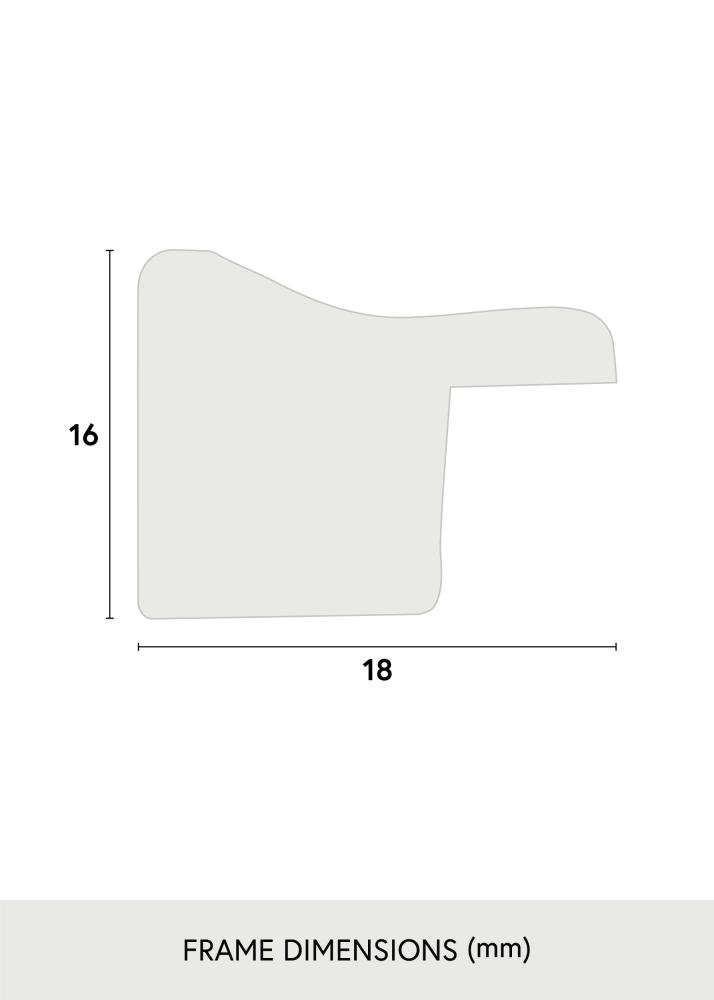 Rám Vince Ružová - Volitelná velikost