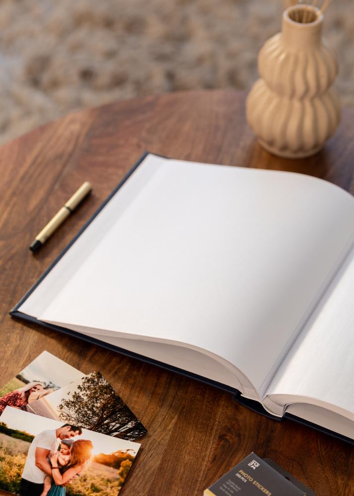 Classico Album Modrá - 30x33 cm (100 Bílá Strany / 50 listů)