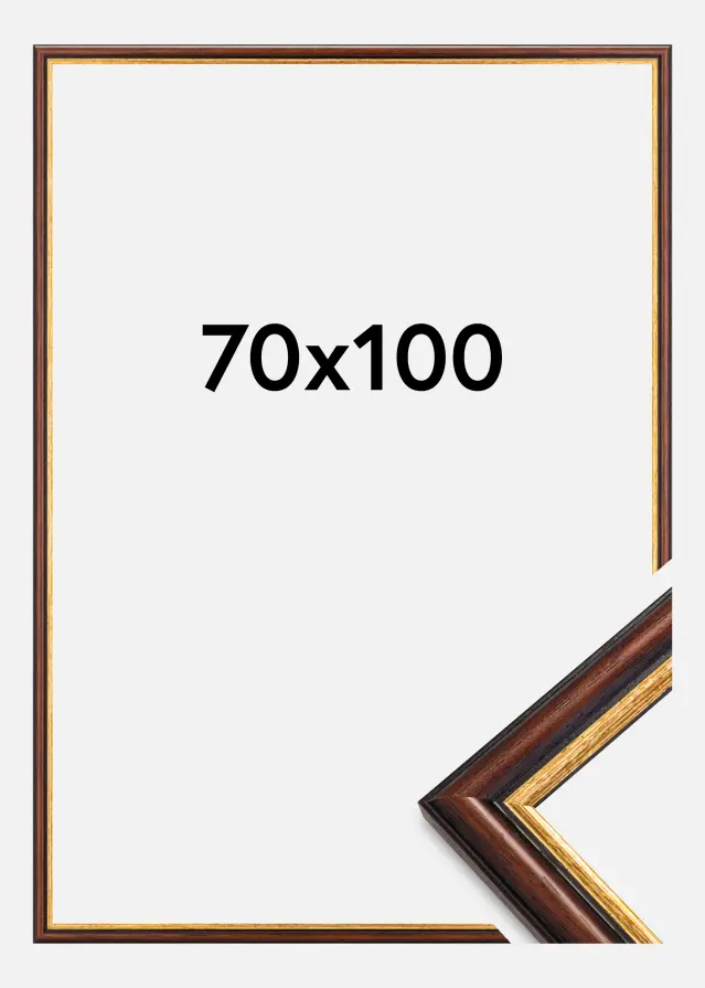 Rám Siljan Akrylové sklo Hnedá 70x100 cm