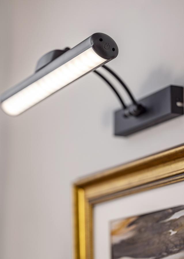 KAILA Svítidlo na baterie pro osvětlení obrazů 32 cm - Černá