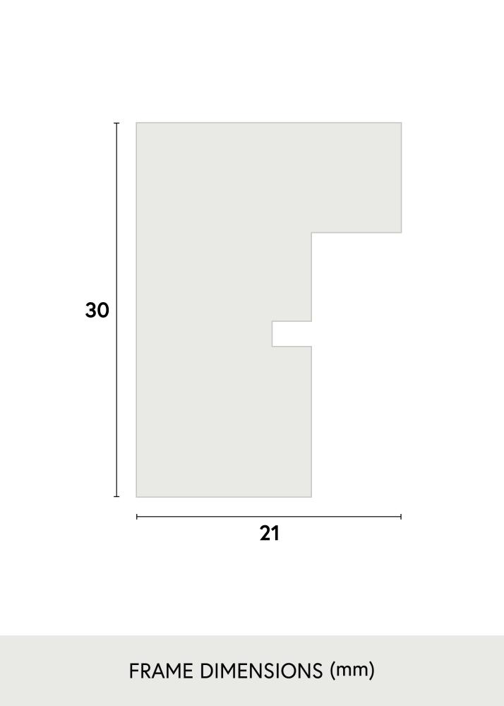 Rám New Stockholm Šedá 50x70 cm