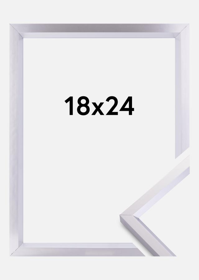 Rám Steel Style Stríbrná 18x24 cm