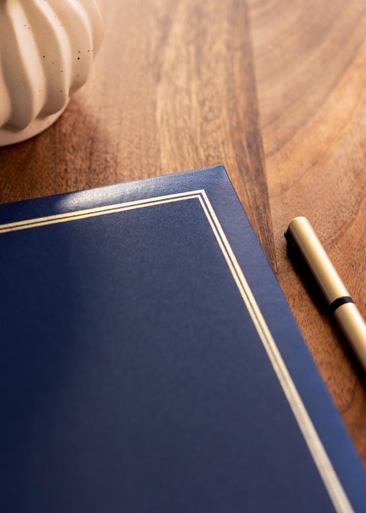 Classico Album Modrá - 30x33 cm (100 Bílá Strany / 50 listů)