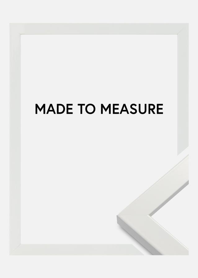 Rám White Wood Glossy - Volitelná velikost