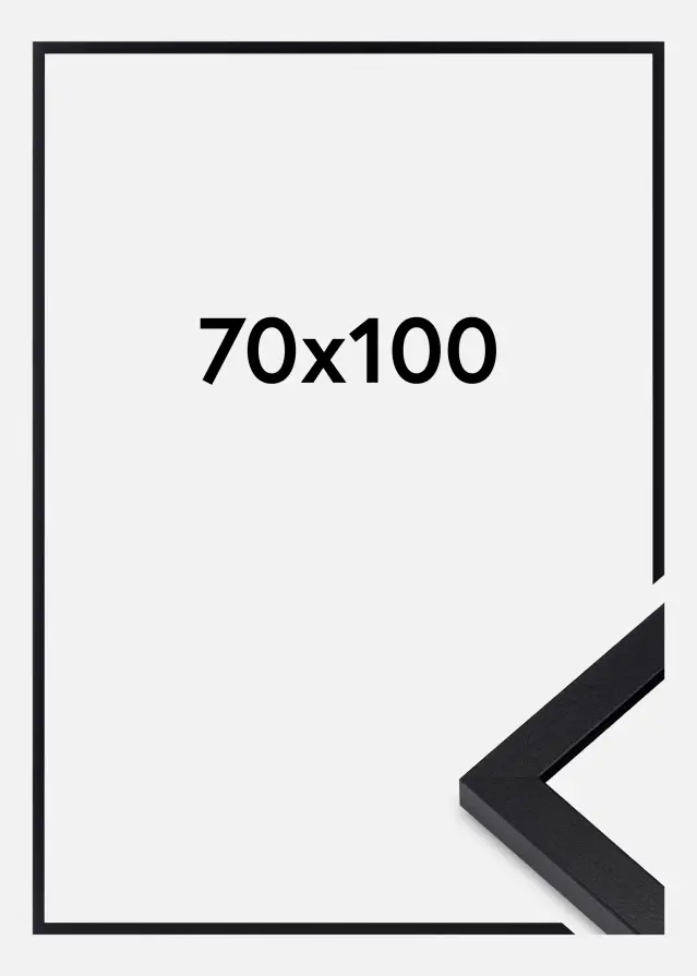 Rám Modern Akrylové sklo Cerná 70x100 cm