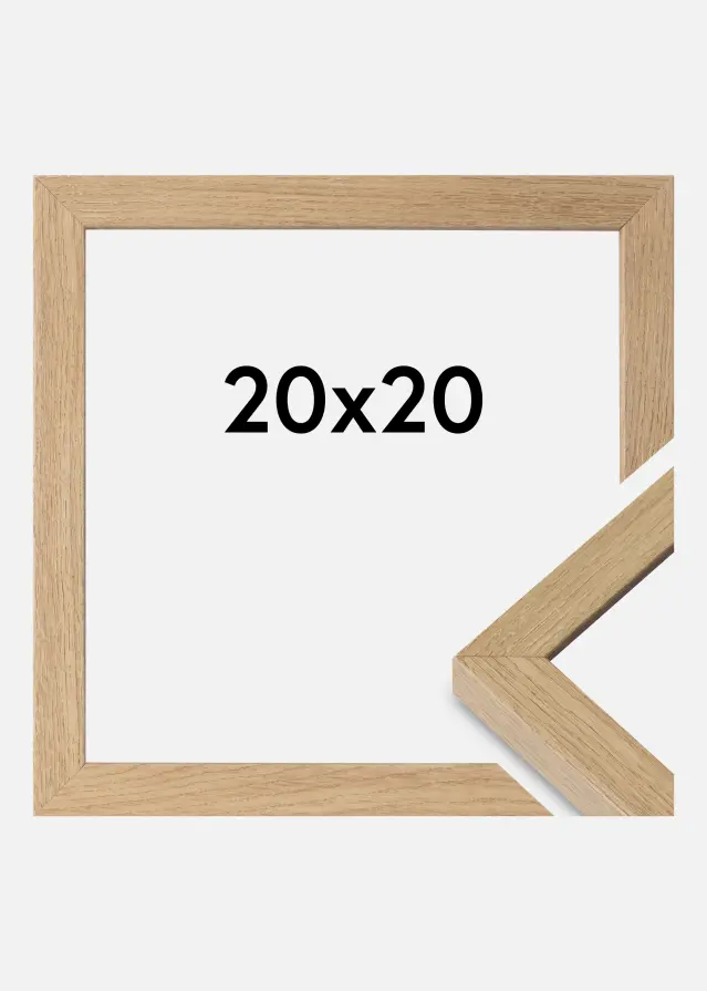 Rám Hermes Akrylové sklo Natural Oak 20x20 cm