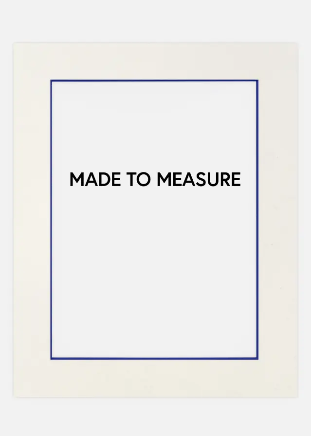 Pasparta Bílá Fialový stred - Vyrobeno na míru