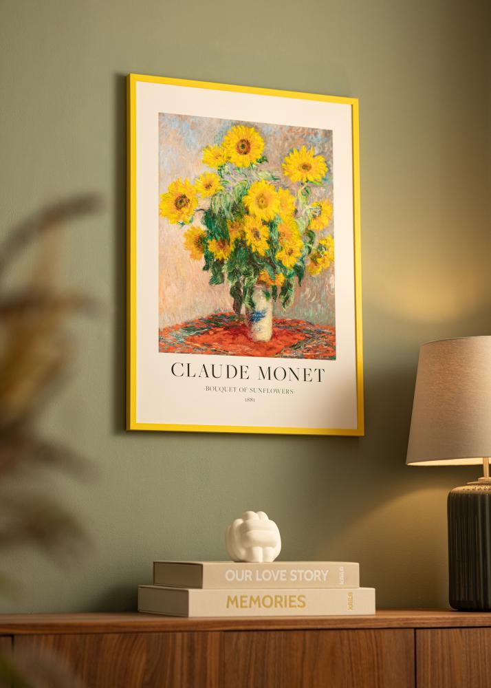 Colorful Akrylové sklo Žlutá 50x70 cm