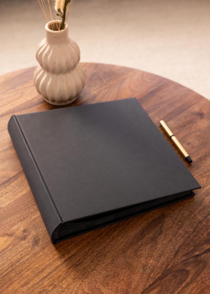 Wiro Album Cerná - 30x30 cm (100 Cerná Strany / 50 listů)