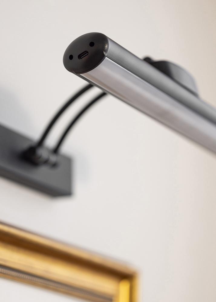 KAILA Svítidlo na baterie pro osvětlení obrazů 32 cm - Černá