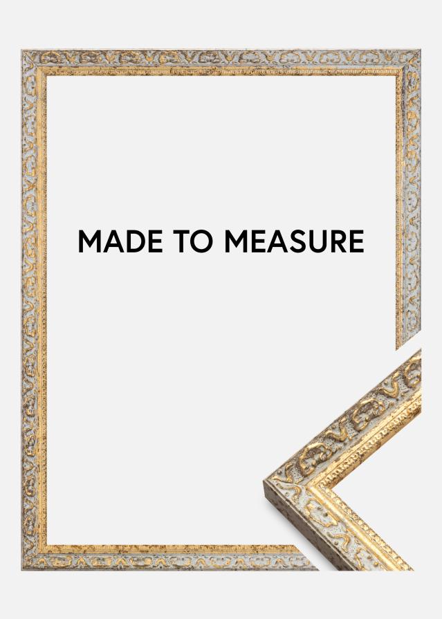 Rám Smith Zlatá/stríbrná - Volitelná velikost