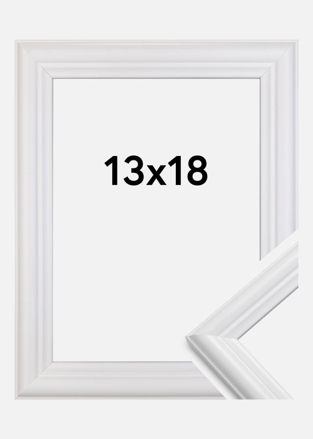Rám Siljan Bílá 13x18 cm