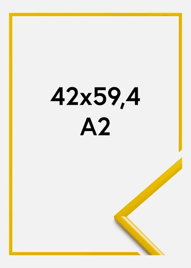 Rám New Lifestyle Akrylové sklo Žlutá 42x59,4 cm (A2)