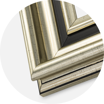 Rám Gysinge Premium Stříbrný 59,4x84,1 cm (A1)