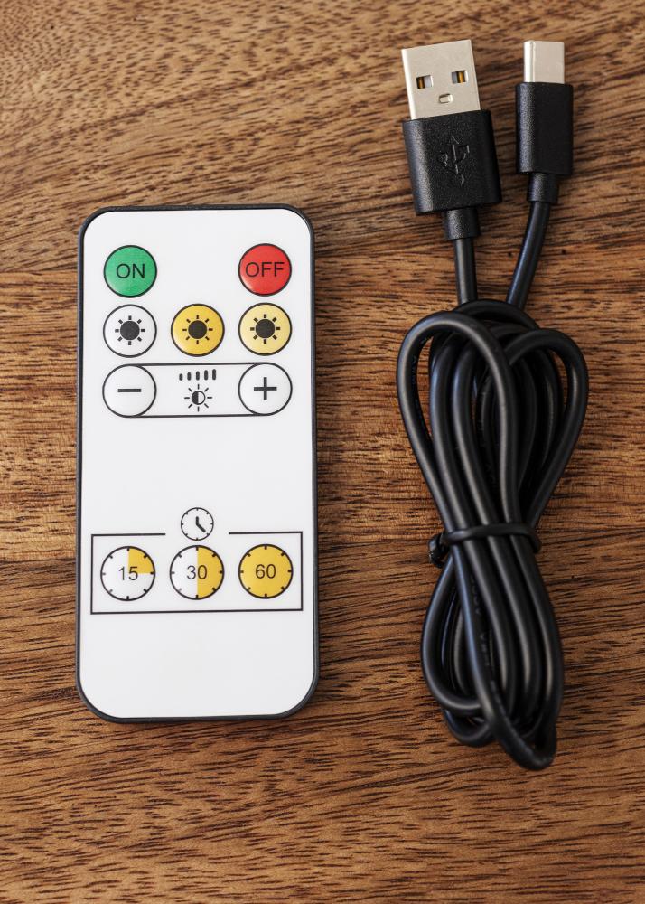 KAILA Svítidlo na baterie pro osvětlení obrazů 32 cm - Černá