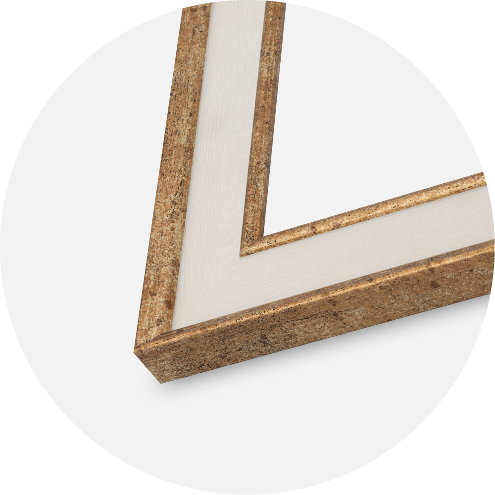 Rám Dolly Akrylové sklo Zlatá 30x30 cm