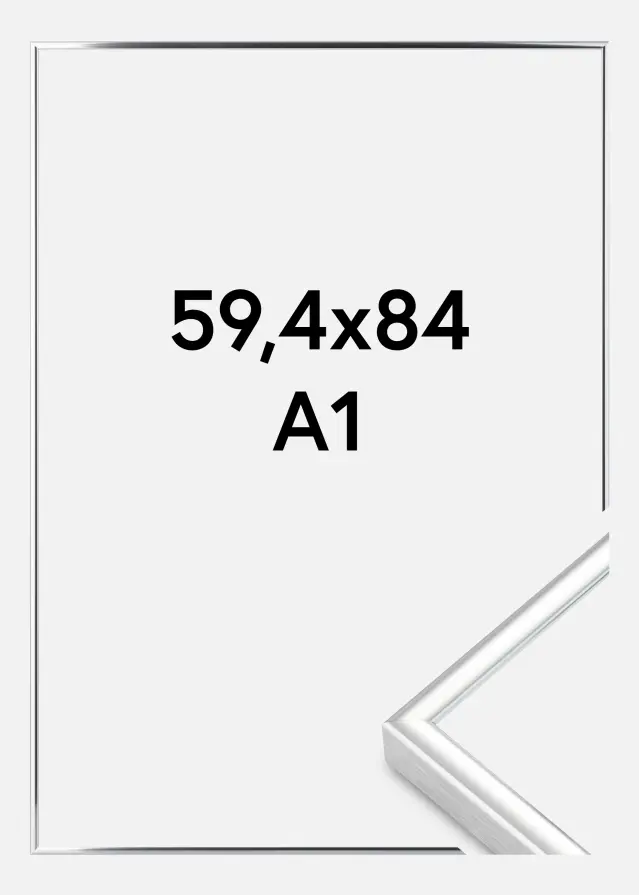Rám Nielsen Premium Classic Stříbrný 59,4x84,1 cm (A1)