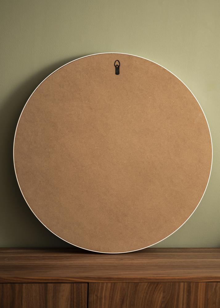 Zrcadlo Reflection Bílá 70 cm Ø