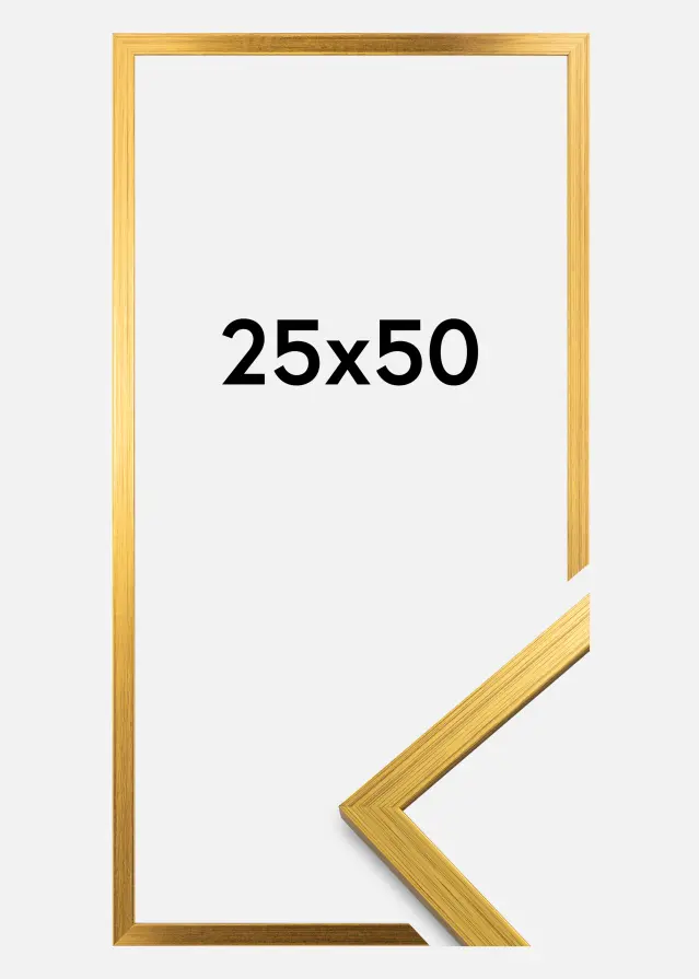 Rám Edsbyn Zlatá 25x50 cm