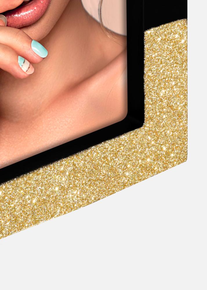 Rám Morgex Cerná 10x15 cm