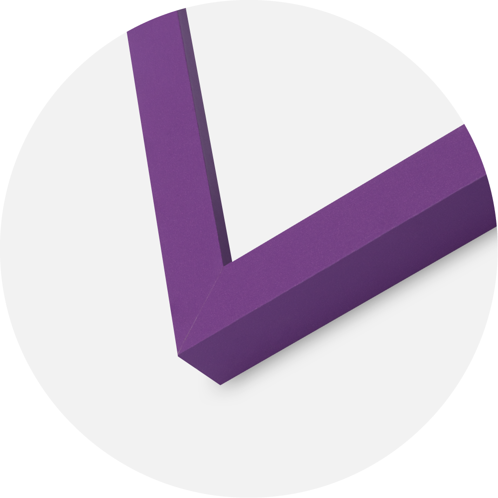 Rám Selection Akrylové sklo Deep Lilac 40x40 cm