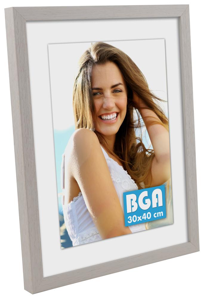 Rám Björkö - Šedá poškrábaná - Volitelný Velikost