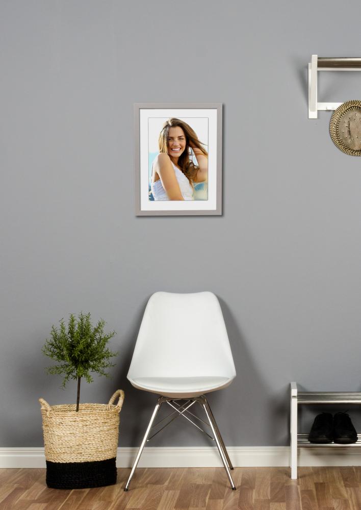 Rám Björkö - Šedá poškrábaná - Volitelný Velikost